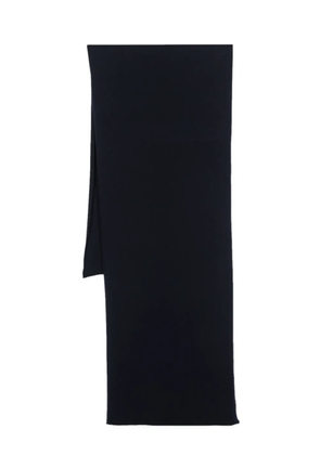 Drumohr ribbed-knit cashmere scarf - Blue