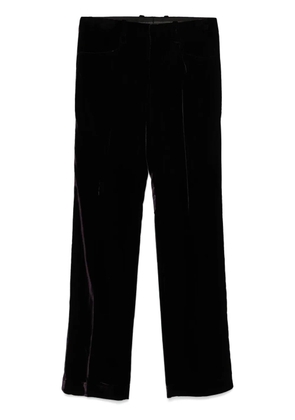 Gucci Pre-Owned 2000s velvet trousers - Purple