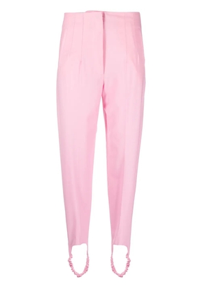 Giuseppe Di Morabito high-waisted wool-blend leggings - Pink