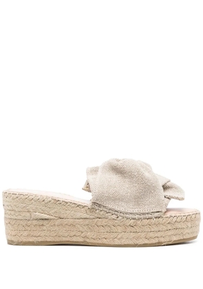 Manebi Havana platform-sole espadrilles - Neutrals