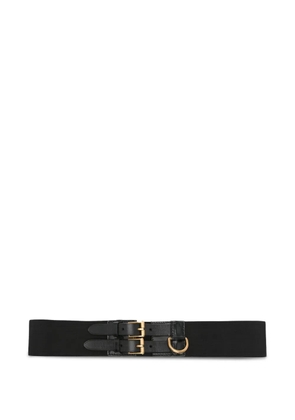 Gucci Pre-Owned 2010s double buckle belt - Black