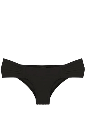 Amir Slama gathered low-waisted bikini bottoms - Black