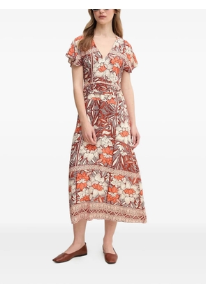 Hoss Intropia floral-print maxi dress - Brown