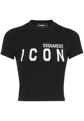 DSQUARED2 logo-print T-shirt - Black