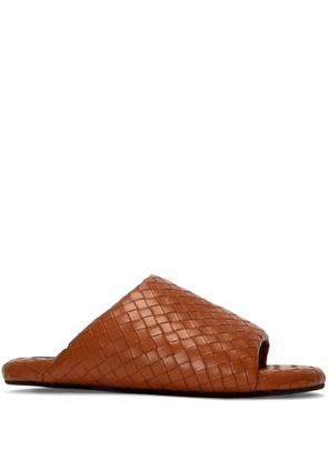 Simon Miller woven-design bubble slides - Brown