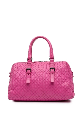 Bottega Veneta Pre-Owned 2012-2025 Nappa Intrecciato boston bag - Pink