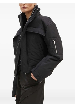HELIOT EMIL zip-fastening hooded jacket - Black