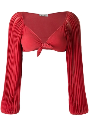 Amir Slama silk top - Red