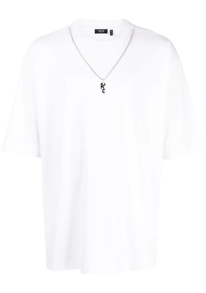 FIVE CM graphic-print cotton T-shirt - White