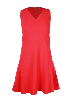 Theory V-neck sleeveless mini dress - Red