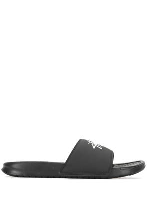 Nike x Stussy flip flops - Black
