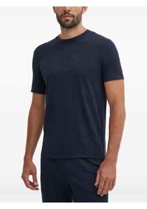 Ea7 Emporio Armani logo t-shirt - Blue