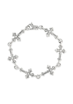 Emanuele Bicocchi large Avelli multi-cross bracelet - Silver