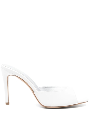 GINISSIMA 95mm Vicky sandals - White