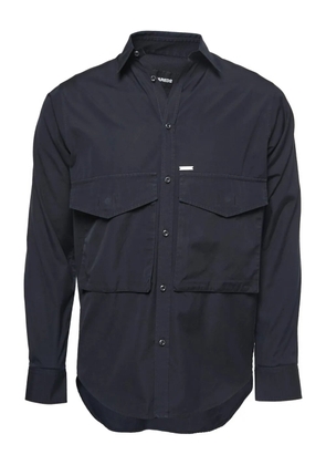 DSQUARED2 flap-pocket cotton shirt - Black