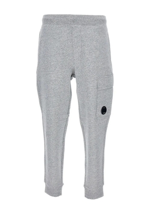 C.P. Company Lens-detail drawstring track pants - Grey