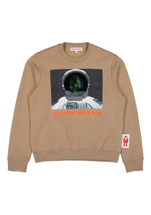 Walter Van Beirendonck S-Space sweatshirt - Neutrals