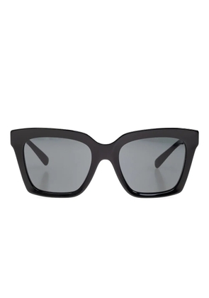 Dolce & Gabbana Eyewear DG-plaque sunglasses - Black