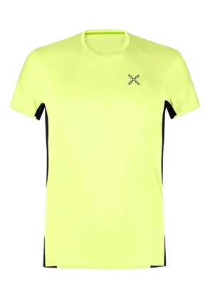 Monture logo-detail T-shirt - Yellow