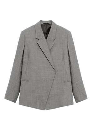 BITE Studios asymmetric-fastening blazer - Grey