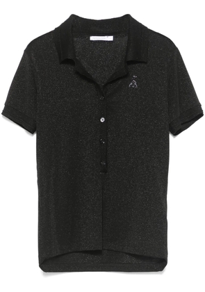 Patrizia Pepe Essential knit shirt - Black