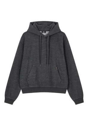 TOMBOY mélange-effect hoodie - Grey