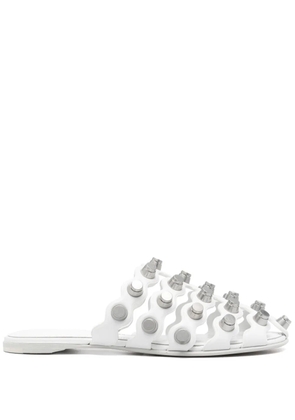 Alexander Wang Rexa Cage mules - White