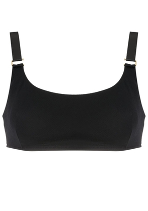 Lenny Niemeyer diamond-pattern bikini top - Black