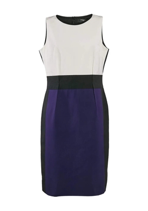 Paule Ka colour-block sleeveless dress - Purple