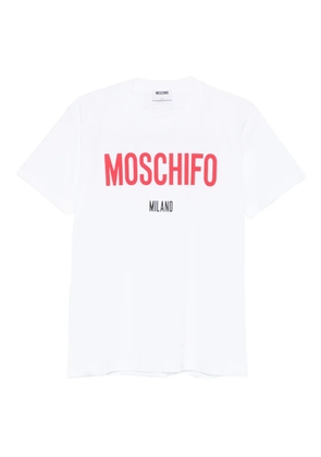 Moschino logo-print T-shirt - White