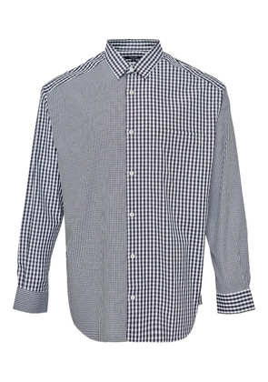 Comme des Garçons Homme checked cotton shirt - White