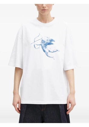 Fiorucci cupid-print T-shirt - White