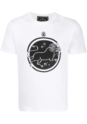 10 CORSO COMO Lion print T-shirt - White