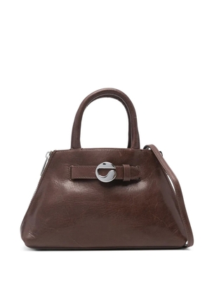 Coperni mini Data tote bag - Brown