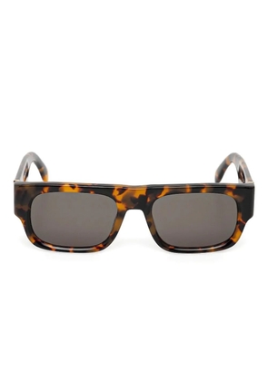 Palm Angels Eyewear tortoiseshell rectangle sunglasses - Brown