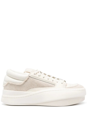 Y-3 Centennial leather sneakers - Neutrals