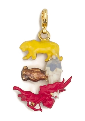 Marni layered-animal charm - Gold