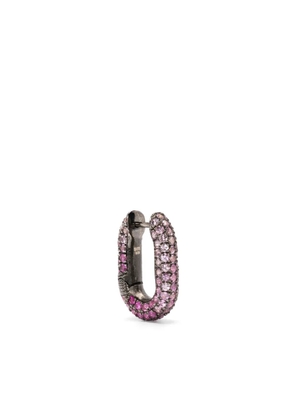 Selim Mouzannar Link pink sapphire single earring - Silver