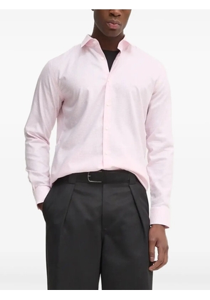 BOSS gingham-check shirt - Pink