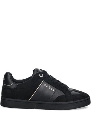 GUESS USA Jrone perforated panelled sneakers - Black