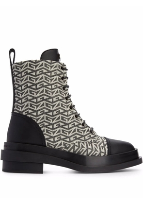 Giuseppe Zanotti Malick monogram boots - Black