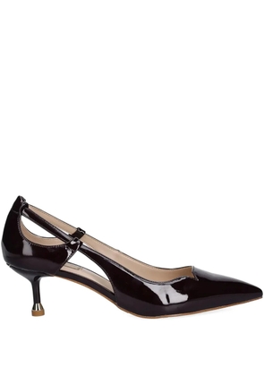 LIU JO 55mm cut-out pointed-toe pumps - Brown