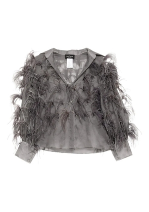 Isabel Sanchis long-sleeved shirt - Grey