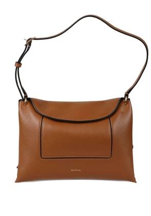 Wandler Penelope Slouch flap shoulder bag - Brown