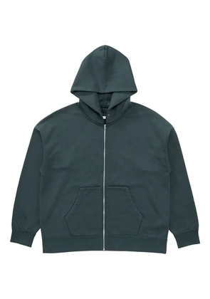 visvim Ultimate Jumbo zip-up hoodie - Green