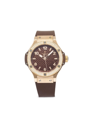 Hublot pre-owned Big Bag Cappuccino 38mm - Brown