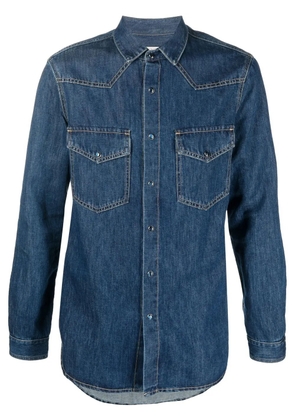 Valentino Garavani long-sleeve denim shirt - Blue