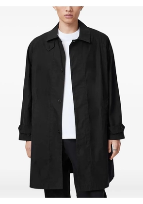 AllSaints Tillman button-fastening coat - Black