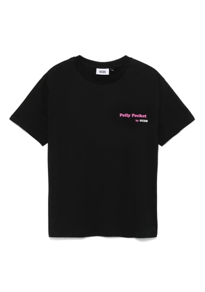 GCDS x Polly Pocket Pizza T-shirt - Black