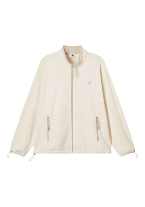 b+ab zip-up fleece jacket - Neutrals